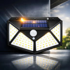 100 LED Solar Motion Sensor Security Light for Outdoor Garden & Yard