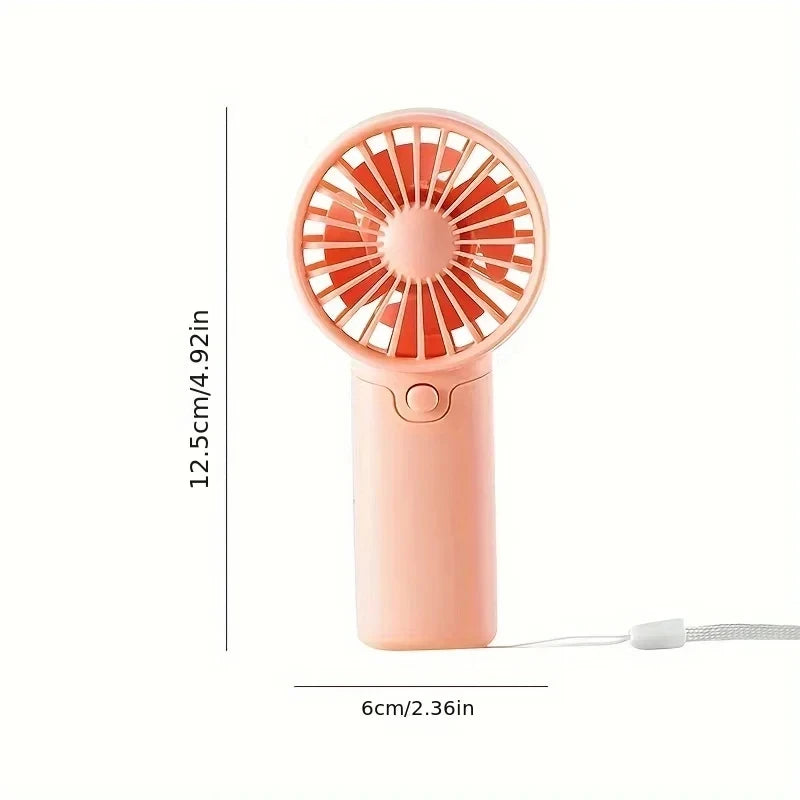 Cute Mini Handheld Fan UK Pocket Size Low Noise Portable Fan