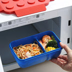 Portable Building Block Lunch Box 1050/1300ML Bento Food Container for Kids
