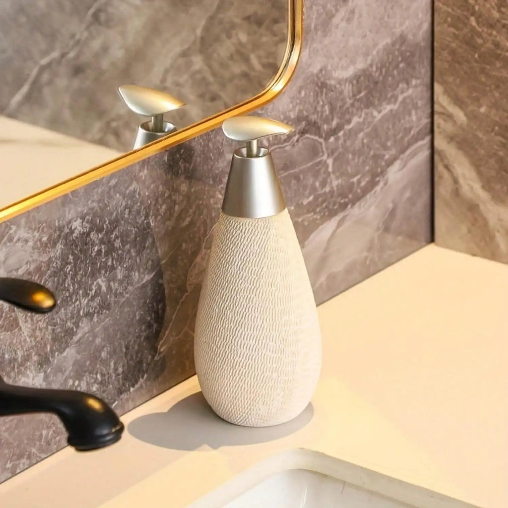 Creative Retro Ceramic Soap Dispenser Pump Bottle for Bathroom & Kitchen