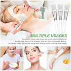 Face Mask Mixing Bowl Spoon Brush DIY Skin Care Applicator Set