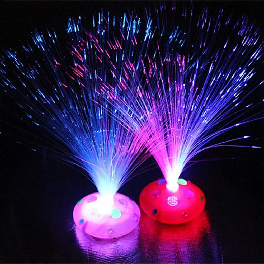 Colorful LED Fiber Optic Night Light for Home Party Decor Secondary image