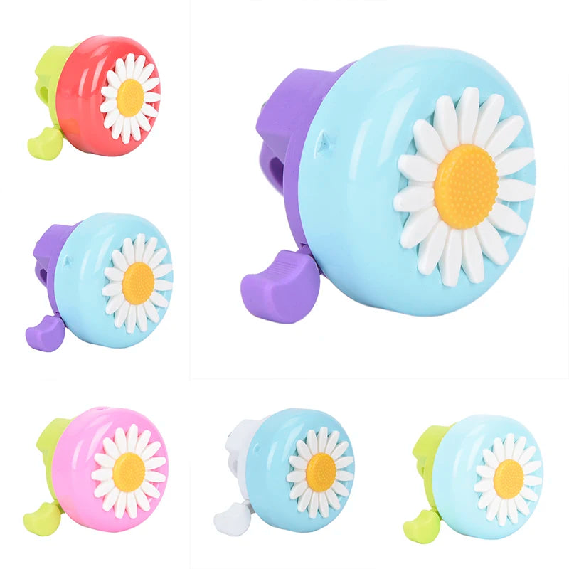 Kids Flower Bicycle Bell Colorful Bike Horn for Children's Handlebars Main image