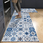 Kitchen Mat Absorbent Printed Rug Non-Slip Long Floor Carpet