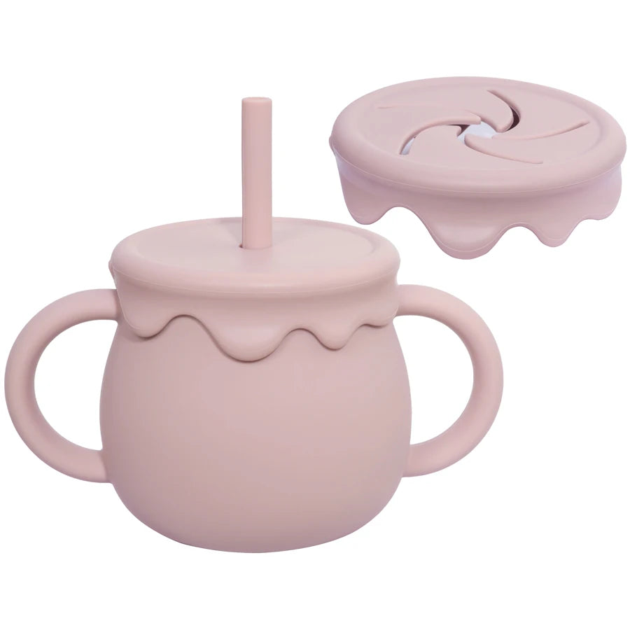 Baby Feeding Cups Portable Sippy Cup Snack Container