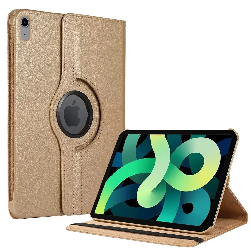 Rotating Leather Stand Case for iPad Air Pro Mini 10.2 10.9 12.9 Cover