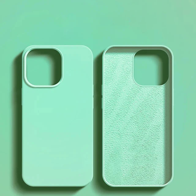 Shockproof Silicone Case for iPhone 11 12 13 14 15 16 17 Pro Max
