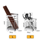 Hanging Cutlery Holder Stainless Steel Drainer