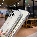 Flower Phone Case For iPhone 16 13 15 11 12 14 17 Pro Max Air 16E XS XR 7 8 SE Shockproof