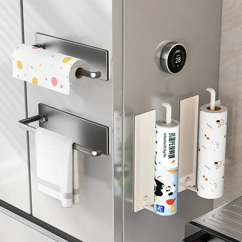 Magnetic Tissue Holder Kitchen Space Saver