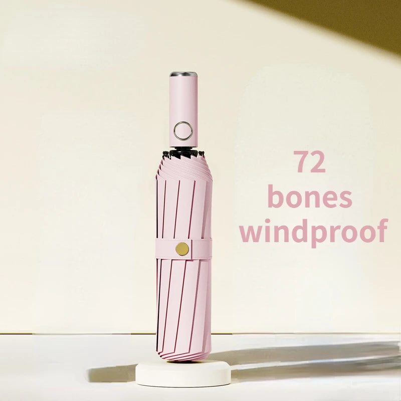 Buy 72-Bone Windproof Automatic Folding Umbrella