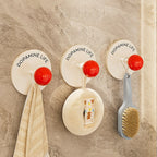 Adhesive Wall Hook Durable No-Drill Coat & Bathroom Storage Hook