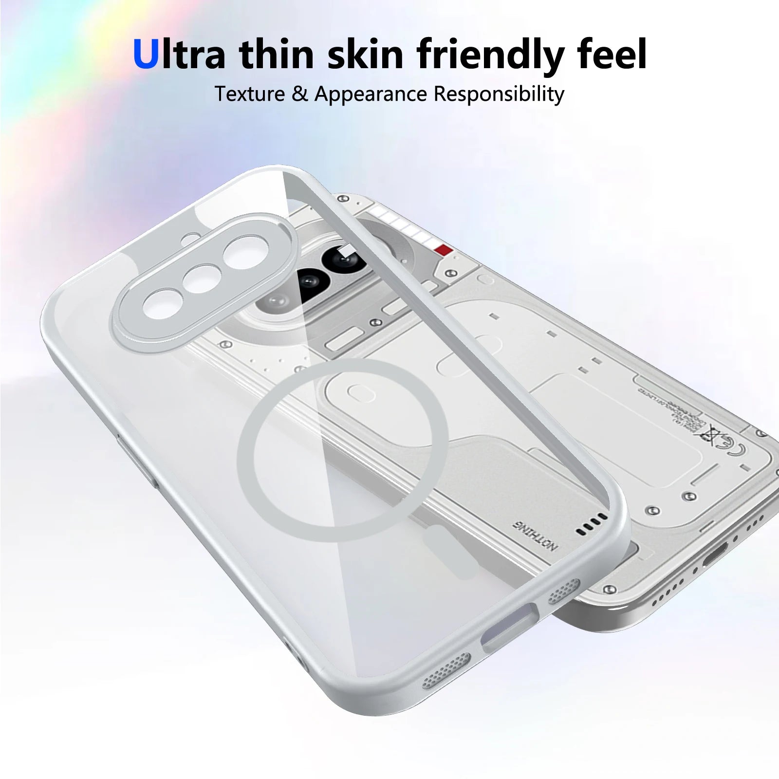 Luxury Magnetic Case for Nothing Phone 4A 3A Pro 3 2A Plus Cover