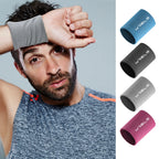 Sports Wrist Sweat Band Towel Cuff Guard for Tennis Basketball Gym