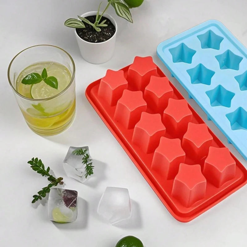 Star Ice Cube Mold UK Cocktail Whiskey Ice Tray & Party Drink Accessories Main image