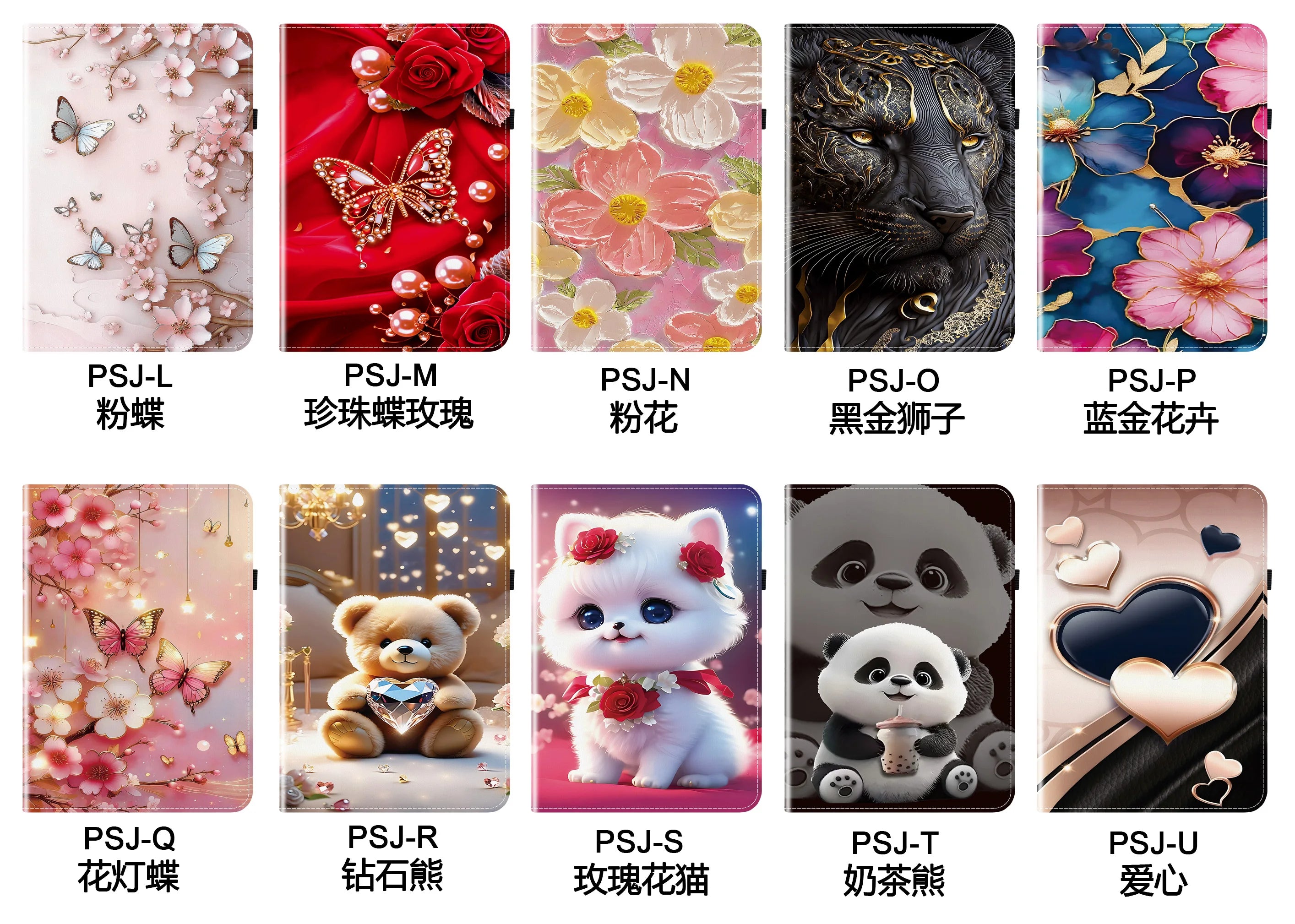Leather Flip Case for iPad Air 11 13 A16 11th Pro 11 Mini 6 Cover