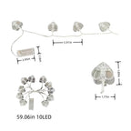 Heart Clip Fairy Lights LED String Wedding Decor