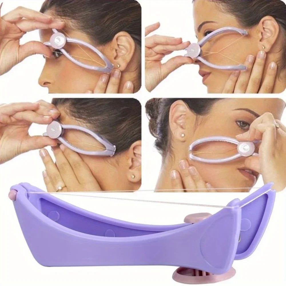 Facial Threading Hair Remover Portable Painless Women Beauty