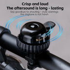 WEST BIKING Mini Thumb Bike Bell Retro Copper Bicycle Handlebar Bell