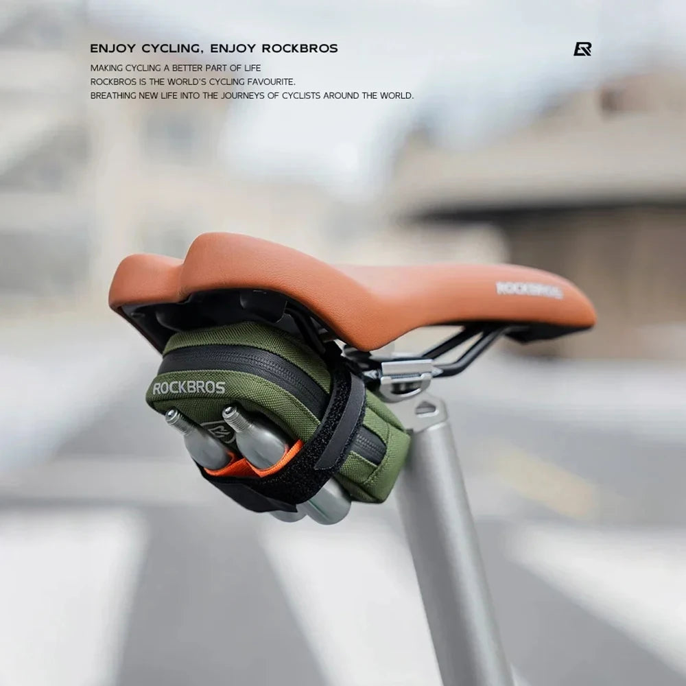 Mini Waterproof Bicycle Saddle Bag 0.35L Lightweight MTB Tool Pouch