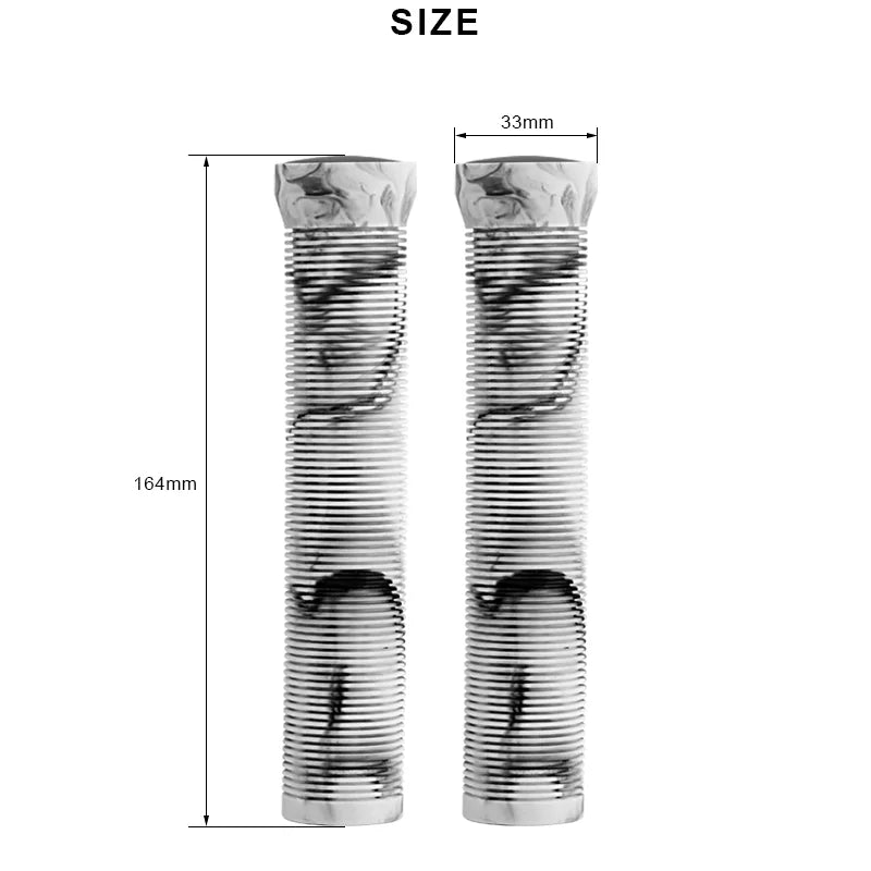 Rubber MTB Handlebar Grips 22.2mm Anti-Slip Soft Lengthening Covers