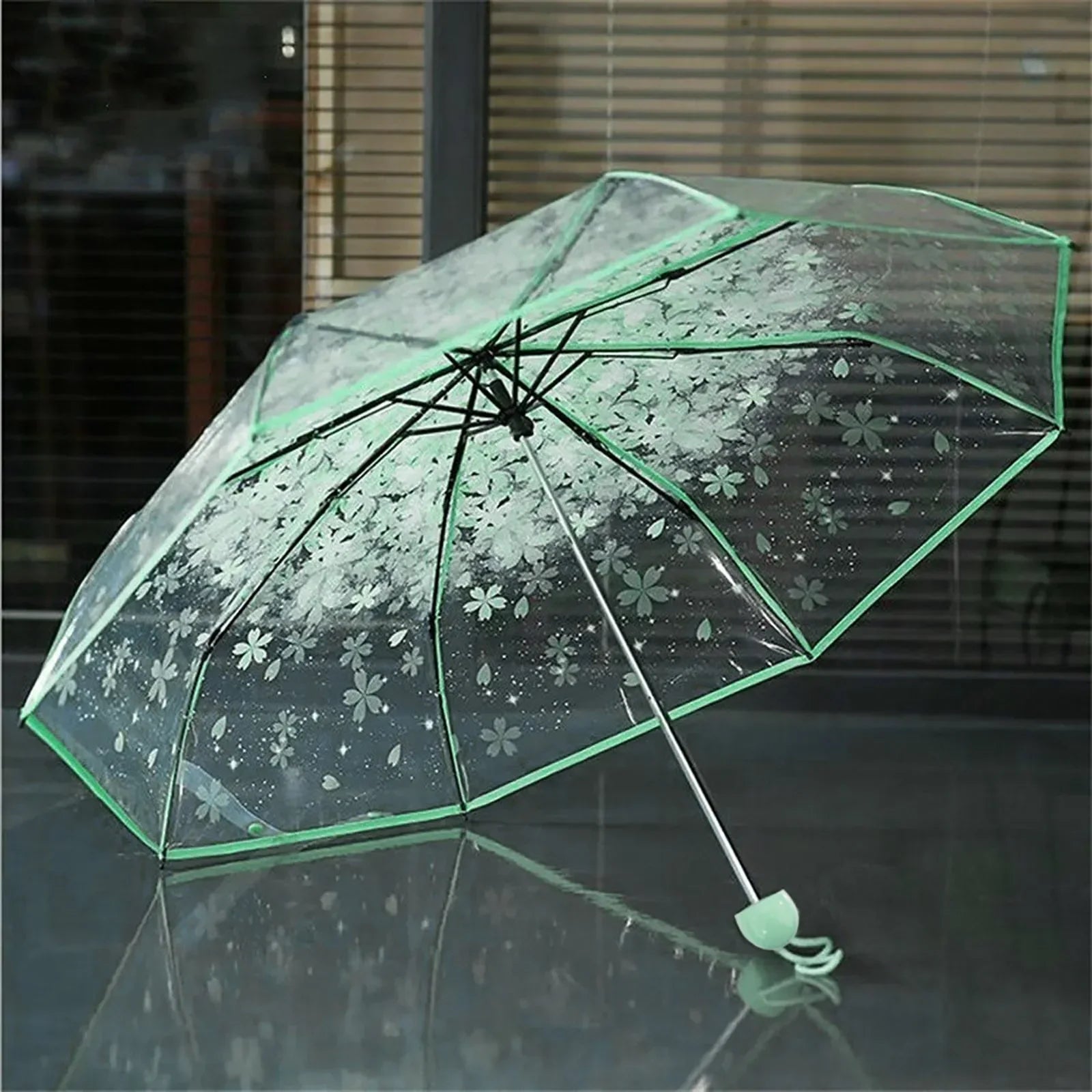 Buy Cherry Blossom Transparent Umbrella