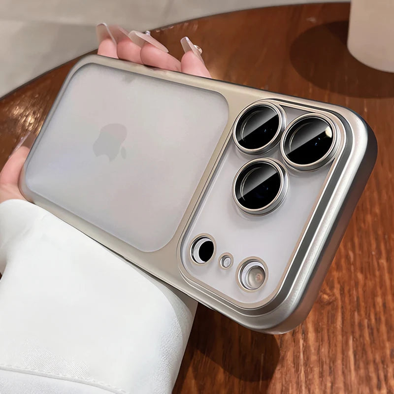 Luxury Soft Matte Case for iPhone 17, 16, 15, 14, 13 Pro Max
