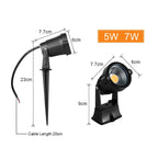 LED COB Garden Spotlight Waterproof Lawn Light