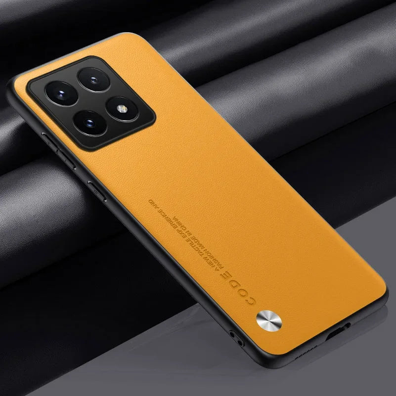 PU Leather Soft Matte Case for Xiaomi 13T 14T 15T 17T Ultra Pro Cover