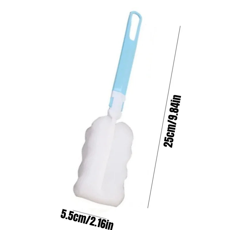 Soft Sponge Bottle Brush Long Handle Cup Cleaner