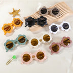 Sunflower Kids Sunglasses UV400 | Cute Round Toddler Shades