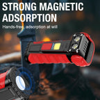 Mini Rotating COB Flashlight Magnetic Portable Work Light