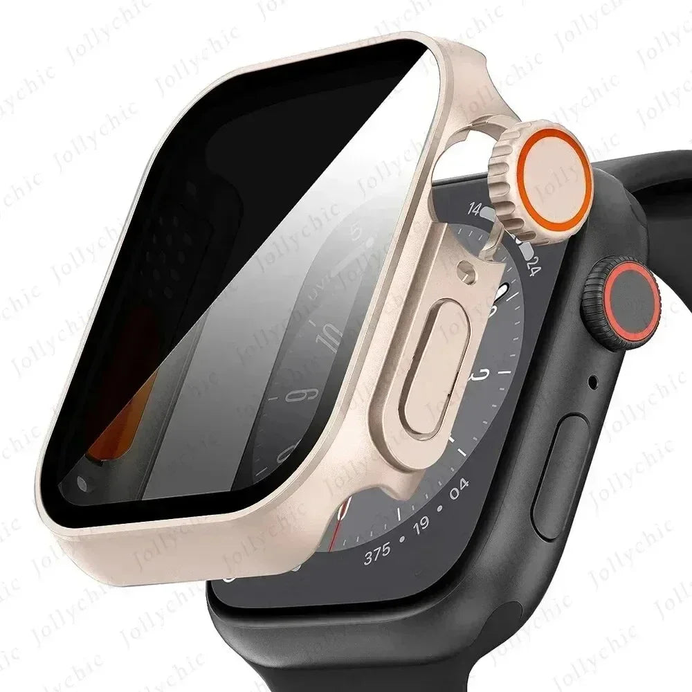 Apple Watch Screen Protector with Privacy Tempered Glass