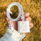 Cute Cherry Charger Cover for iPhone 20W USB Cable Protector