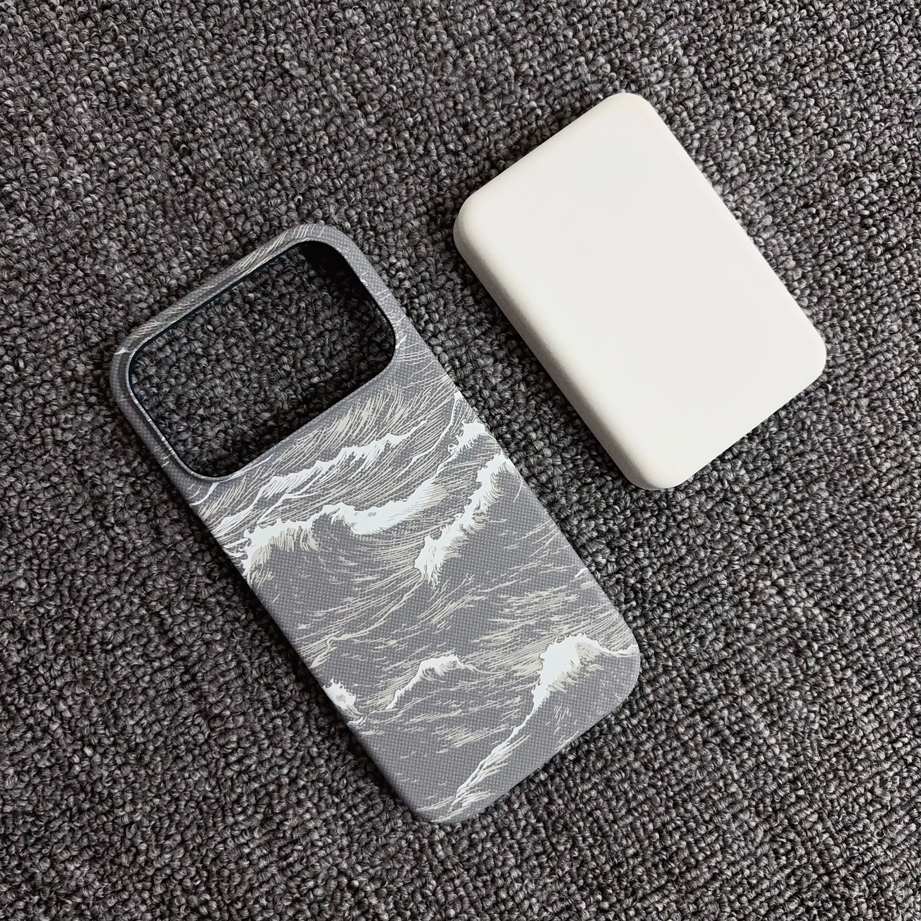 MagSafe Magnetic Carbon Fiber Case for iPhone 13 14 15 16 17 Pro Max