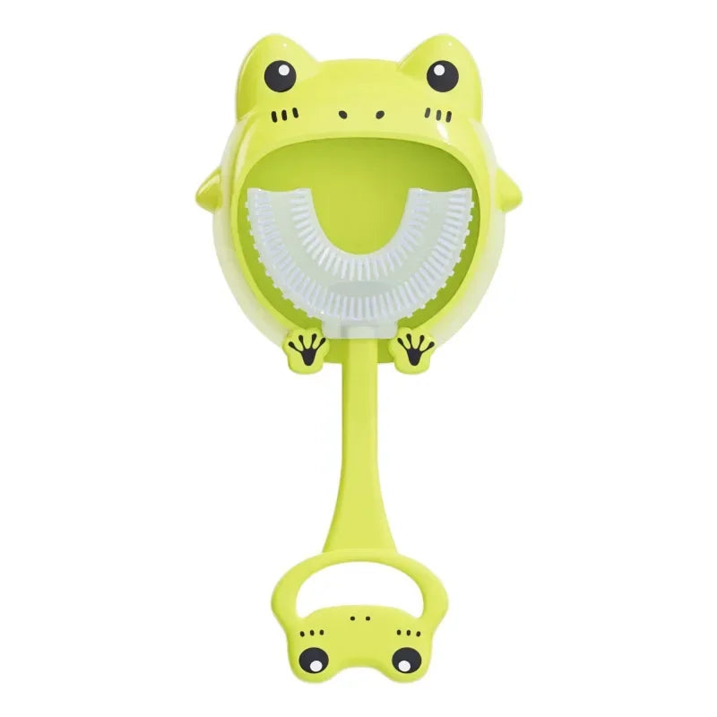 360° U Shape Baby Toothbrush Soft Silicone Kids Teeth Brush