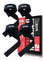 Silicone Gym Hand Grips Lifting Straps Deadlift Wrist Support Pair