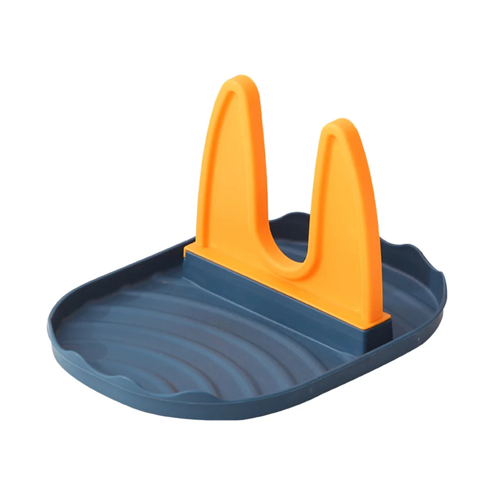 Pan Lid Holder & Spoon Rest Kitchen Organizer
