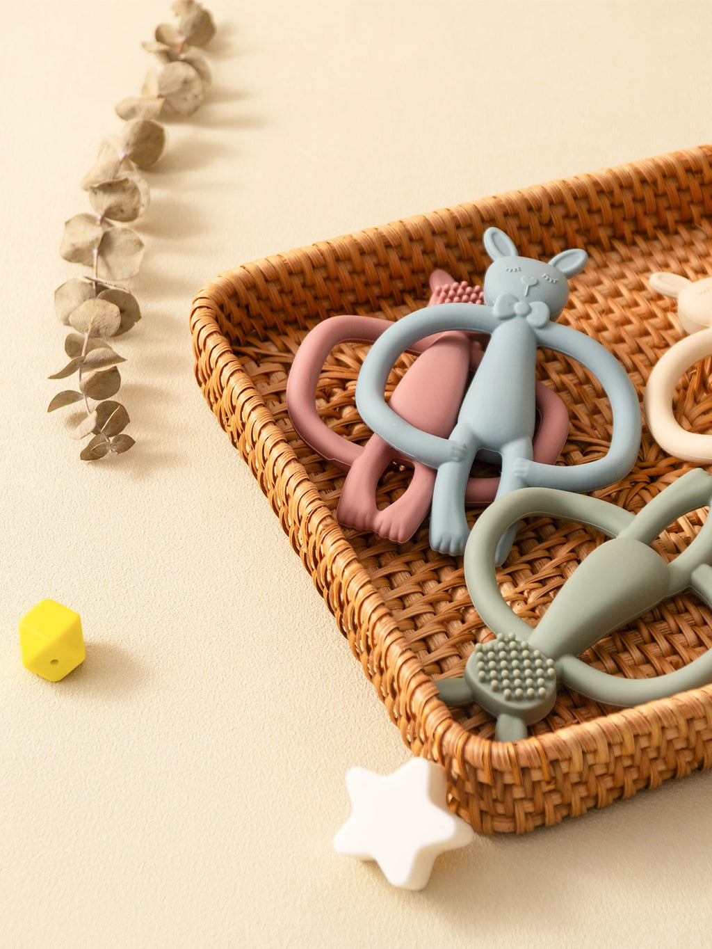 Cartoon Rabbit Silicone Baby Teether BPA Free Toy