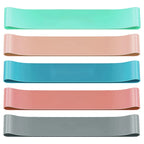 Resistance Bands Set for Yoga, Pilates & Home Workout – Hip & Glute Loop Bands
