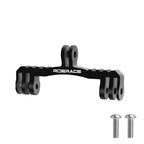 Dual Bike Computer Camera Mount Aluminum GoPro GPS Handlebar Bracket