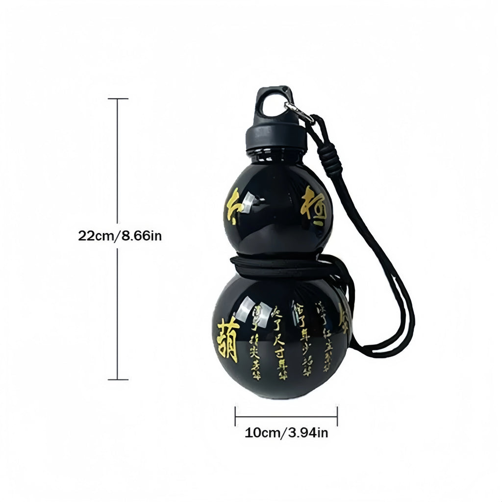 750ml Gourd Water Bottle Leakproof Kids School Kettle