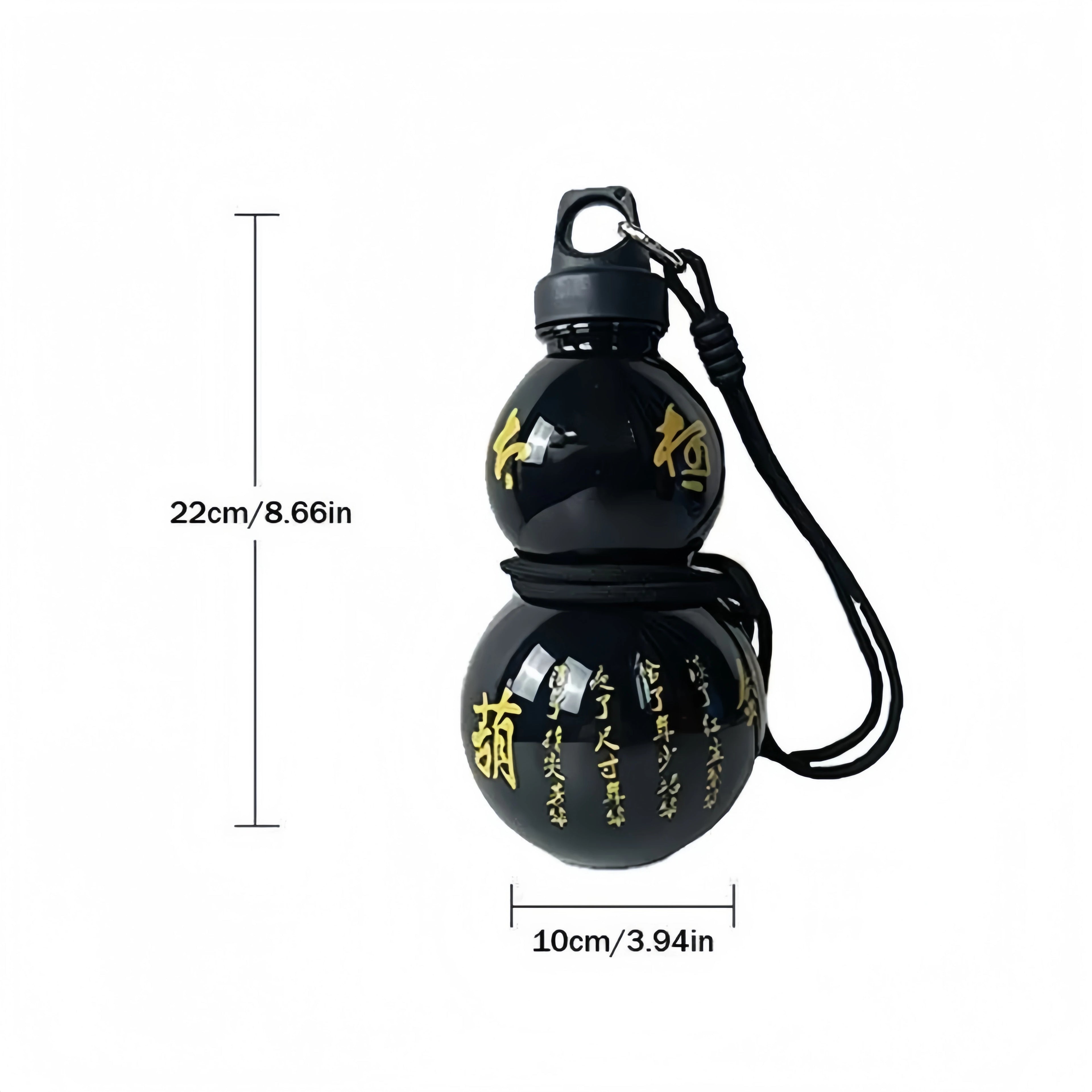 750ml Gourd Water Bottle Leakproof Kids School Kettle