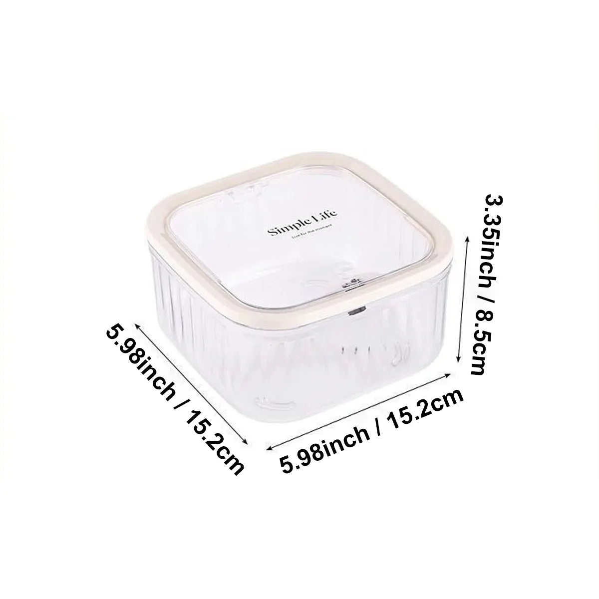 Transparent Storage Box Multi-Purpose Organizer