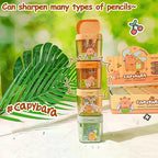 Cute Capybara Double Hole Pencil Sharpener Mini Gift