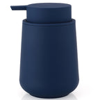 Matte Black Liquid Soap Dispenser 11oz Modern Bathroom & Kitchen Pump Bottle