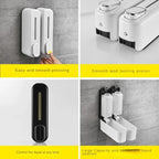 300ML Wall Mounted Soap Dispenser Shampoo, Shower Gel & Hand Soap Pump Bottle
