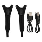LED Gloves Rechargeable Fingerless Flashlight for Fishing Cycling