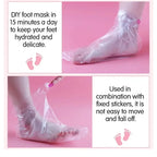 100Pcs Disposable PE Foot Mask Covers Moisturizing Spa Pedicure Bags