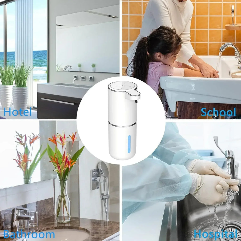 Automatic Soap Dispenser Touchless USB Rechargeable Infrared Foam/Liquid